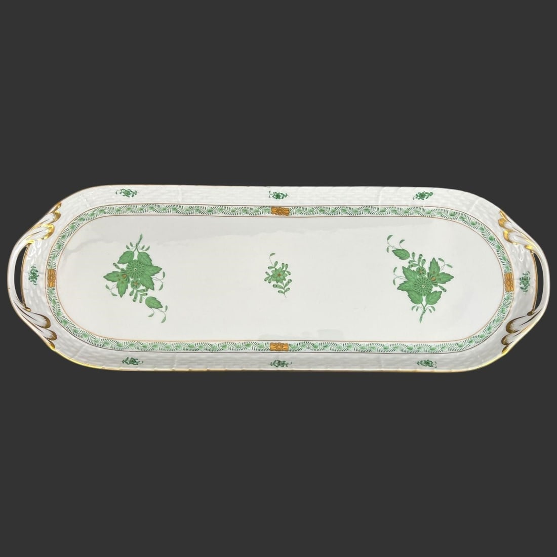 Herend Hungary Chinese Bouquet Hand Painted Tray (1 of 8)
