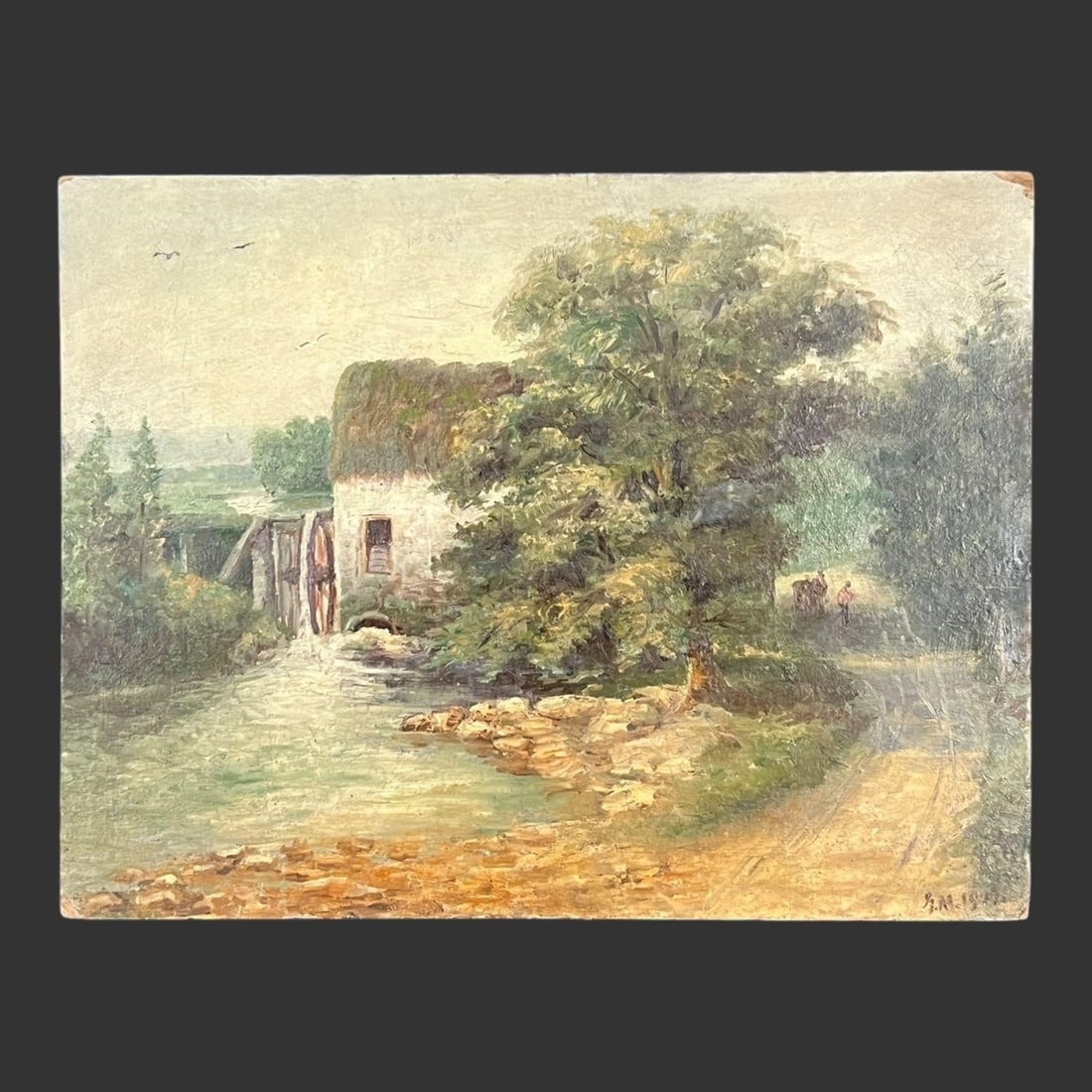 Gustav Meissner (German,1830-1910) Oil Painting (1 of 7)