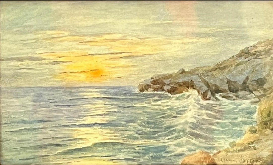 Conway Griffith (USA, 1853-1924) Painting (1 of 5)