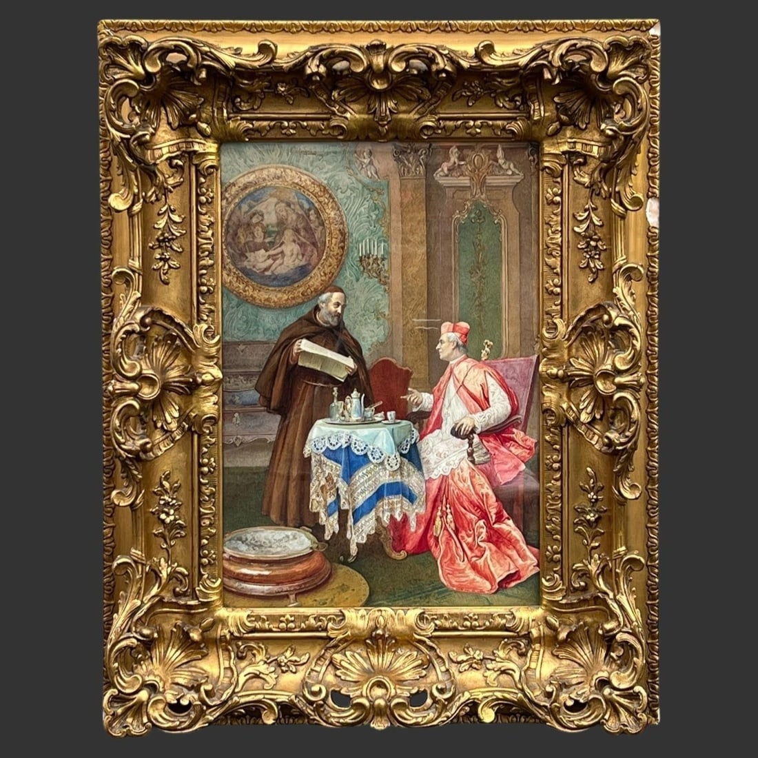 Umberto Cacciarelli (Italy, 19thC) Oil Painting (1 of 6)