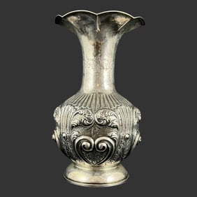 Italian Sterling Silver 925 L.A.F.A. Vase