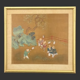 After Su Hanchen (Chinese, 1094-1174) Children Art