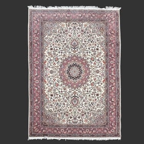 Large Middle Eastern Persian Tabriz Wool Rug
