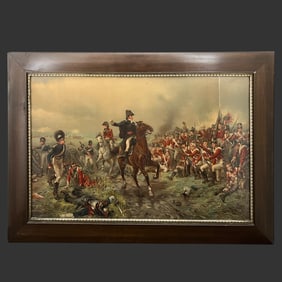 The Duke of Wellington The Battle Waterloo Print