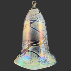 Stephen Fellerman Art Glass Pendant Lamp