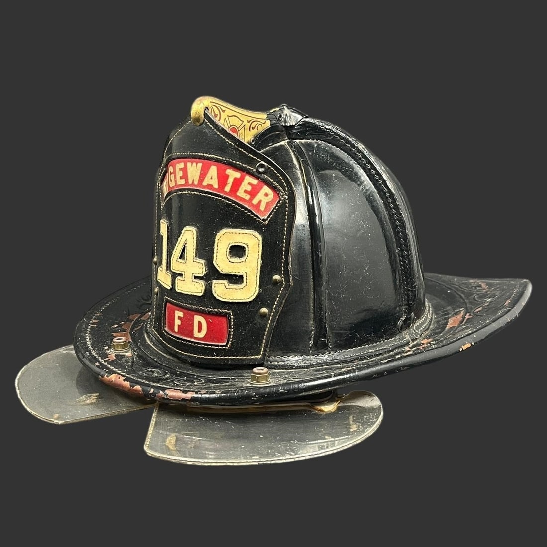 Cairns & Brother Leather Firefighter Helmet (1 of 16)
