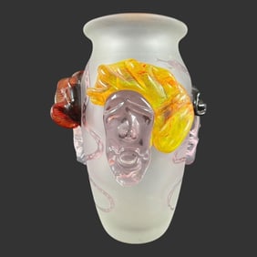 Willem Heesen (1925-2007) Frosted Glass Vase