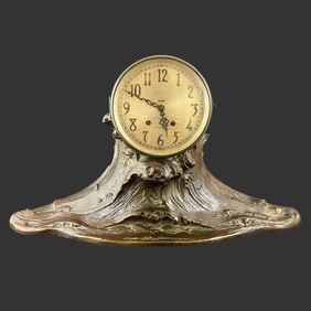 Seth Thomas Montauk Bronze Mantel Clock