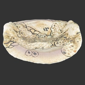 Contemporary Ceramic Centerpiece Dish