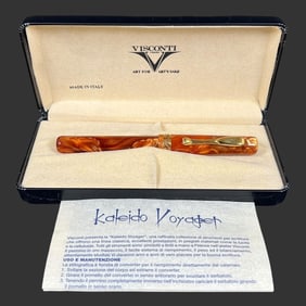 Visconti Kaleido Voyager Orange Ballpoint Pen
