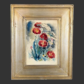 Arnold Hoffman (1886-1966) Watercolor Painting