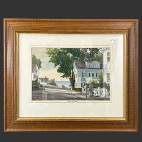 Steve Zazenski (USA, 20th Century) Watercolor