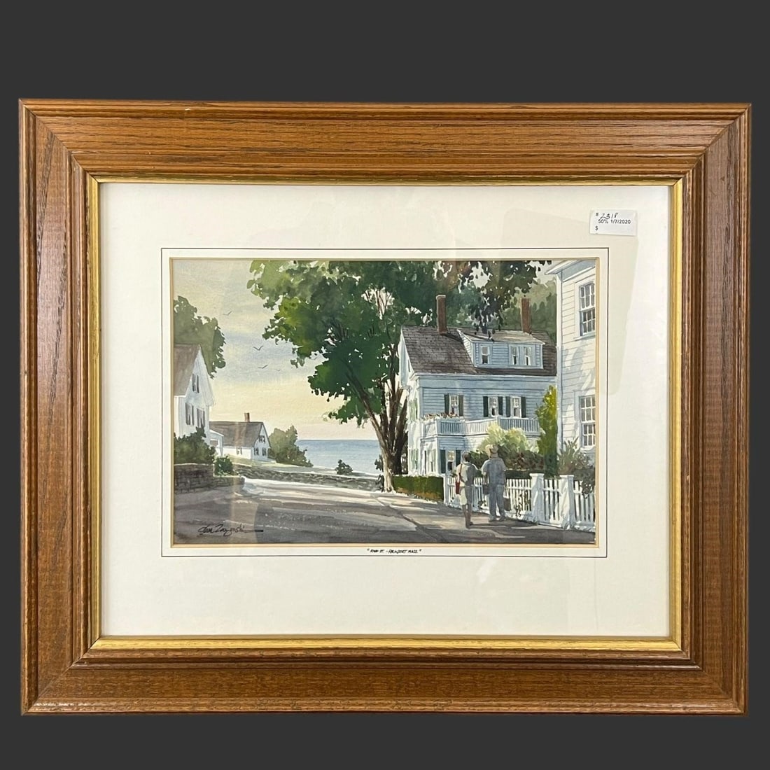 Steve Zazenski (USA, 20th Century) Watercolor (1 of 7)