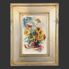 Arnold Hoffman (1886-1966) Watercolor Painting