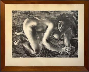 Hans Erni (Swiss, 1909-2015) Nude Women Lithograph