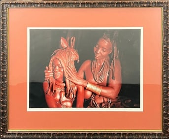 Carol Beckwith & Angela Fisher Himba Mother Photo