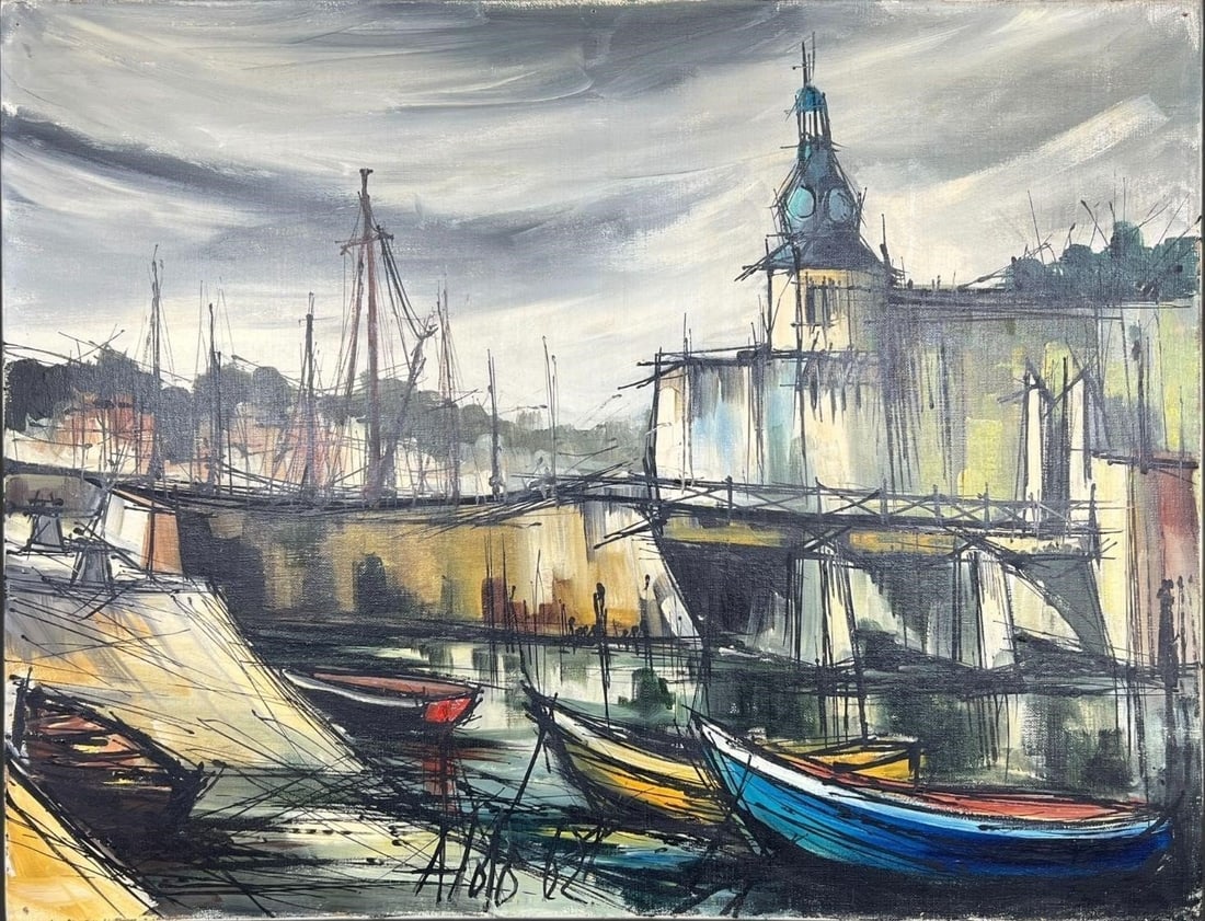 Aldo Luongo (B. 1940) Oil Painting On Canvas (1 of 7)