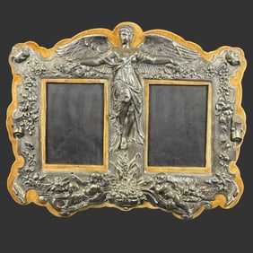 Antique English Sterling Silver Picture Frame
