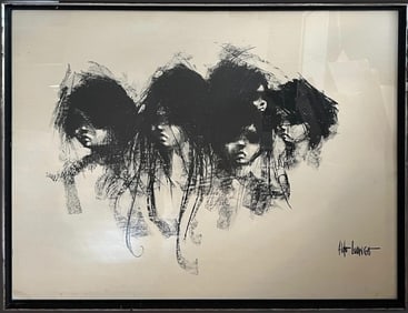 Aldo Luongo (B. 1940) Framed Etching