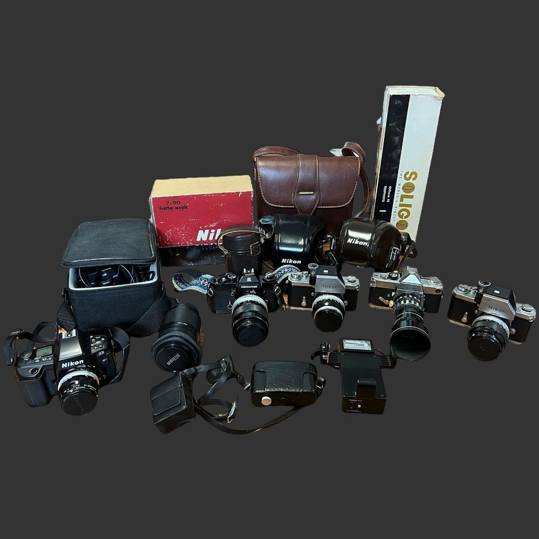 Large Lot of Film Cameras & Lenses (1 of 20)