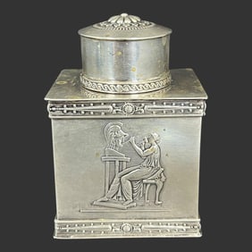 St. Paul Minn. 800 Silver Tea Caddy