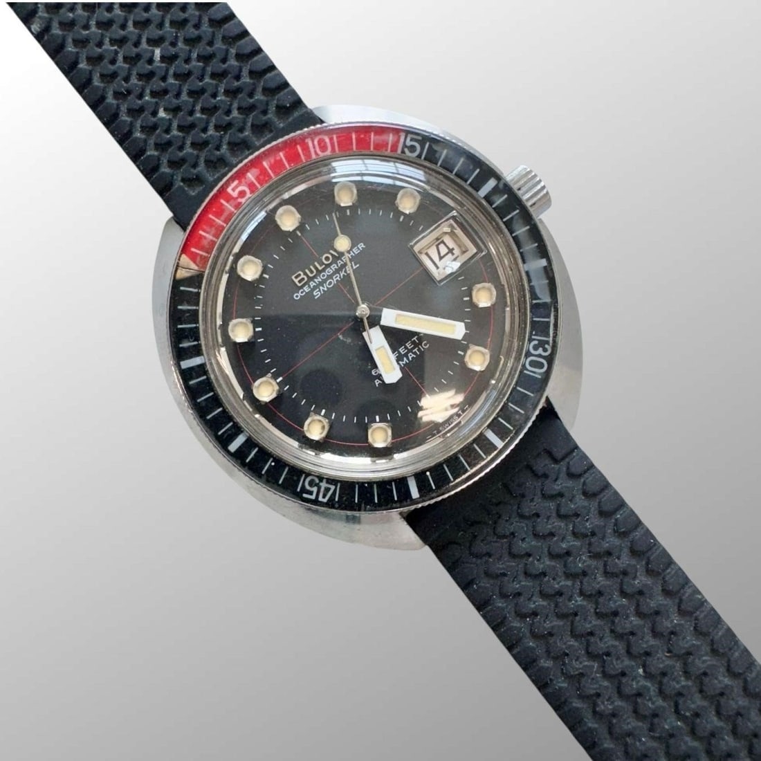 Bulova Oceanographer Automatic Snorkel Wrist Watch (1 of 6)