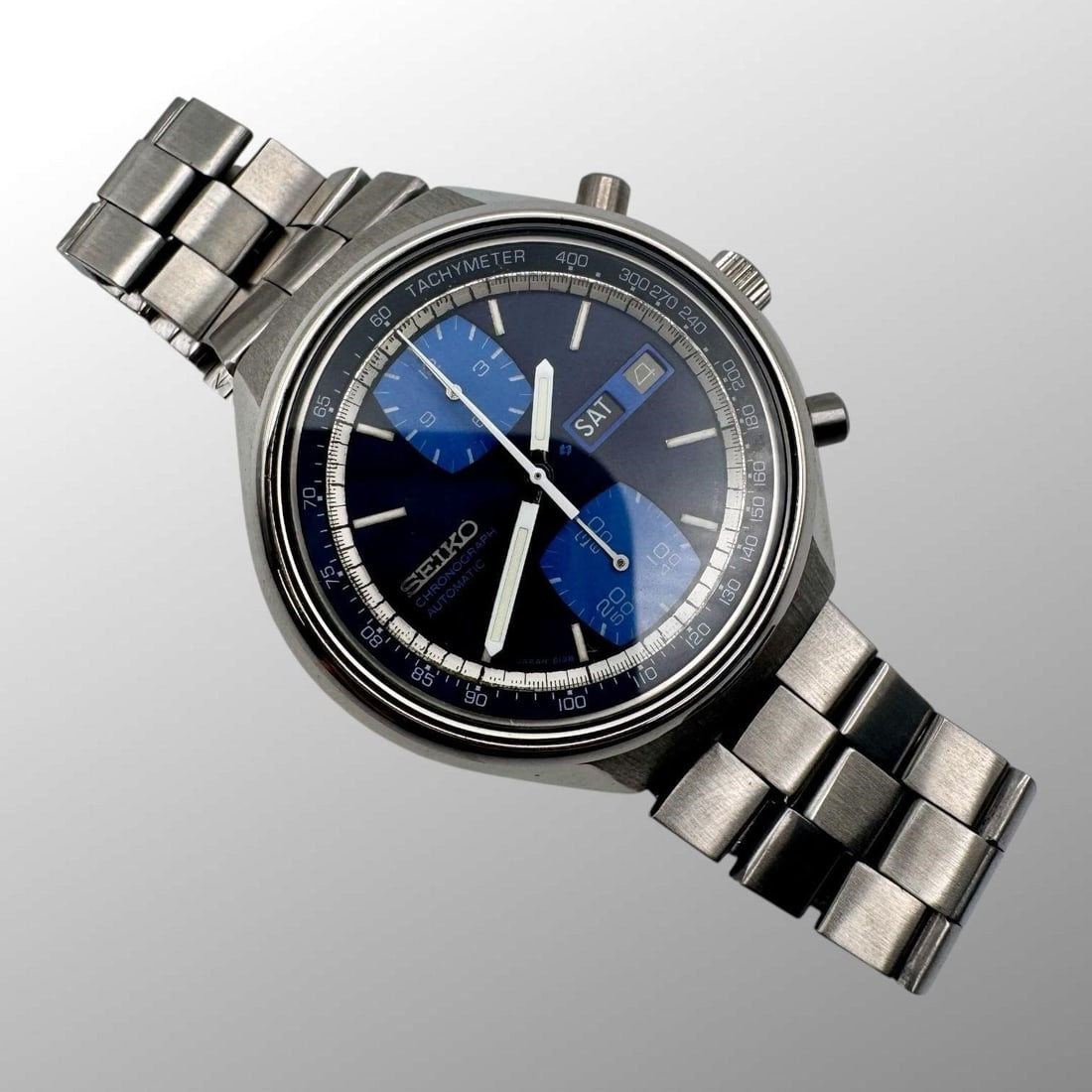 Seiko Pilot Flightmaster Chronograph 7t62 0eb0 Mens Wrist Watch