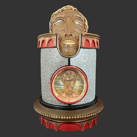 Mark Bokesch-Parsons Art Glass Resin Sculpture