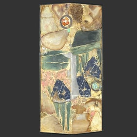 Blue Grotto Real Stone Mosaic Light Panel