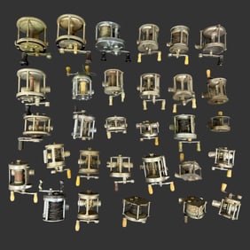 Vintage Lot of 30 Fishing Reels