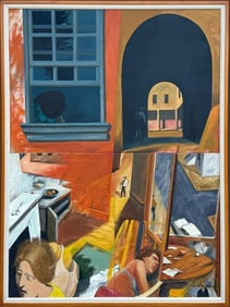 August Robert Birmelin (XXc, Newark, NJ) Painting