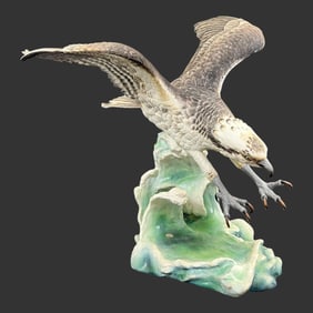 Boehm England Osprey Bird Porcelain Figurine 1981