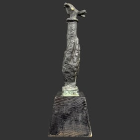 Chaim Gross (1904-1991) Modernist Bronze Sculpture