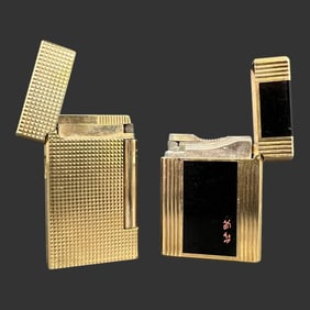 Lot of 2 DuPont Paris France Lighters