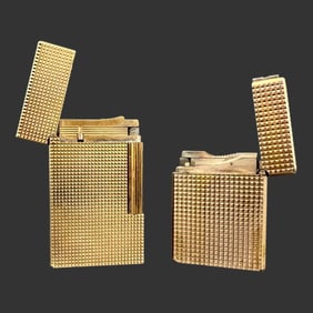 Lot of 2 DuPont Paris France Lighters