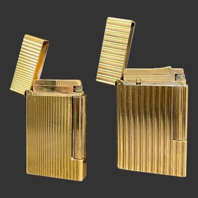 Lot of 2 DuPont Paris France Lighters