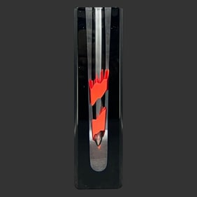 Pavel Havelka Art Glass Czech 'Dusk' Vase