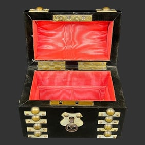 19th-Century Coromandel Wood Perfume Box