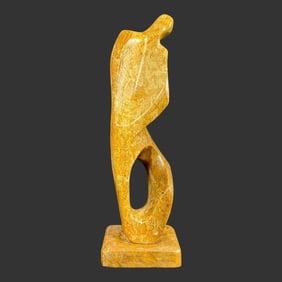 Marcio Lyra Mid-Century Modern Soapstone Sculpture