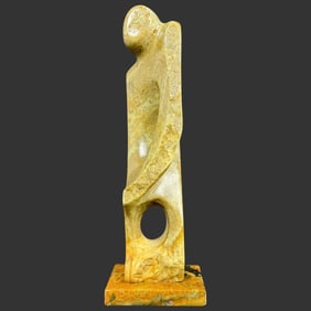 Marcio Lyra Mid-Century Modern Soapstone Sculpture