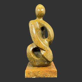 Marcio Lyra Mid-Century Modern Soapstone Sculpture