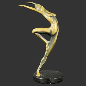 Tom & Bob Bennett Bronze Dancer Figurine 1980