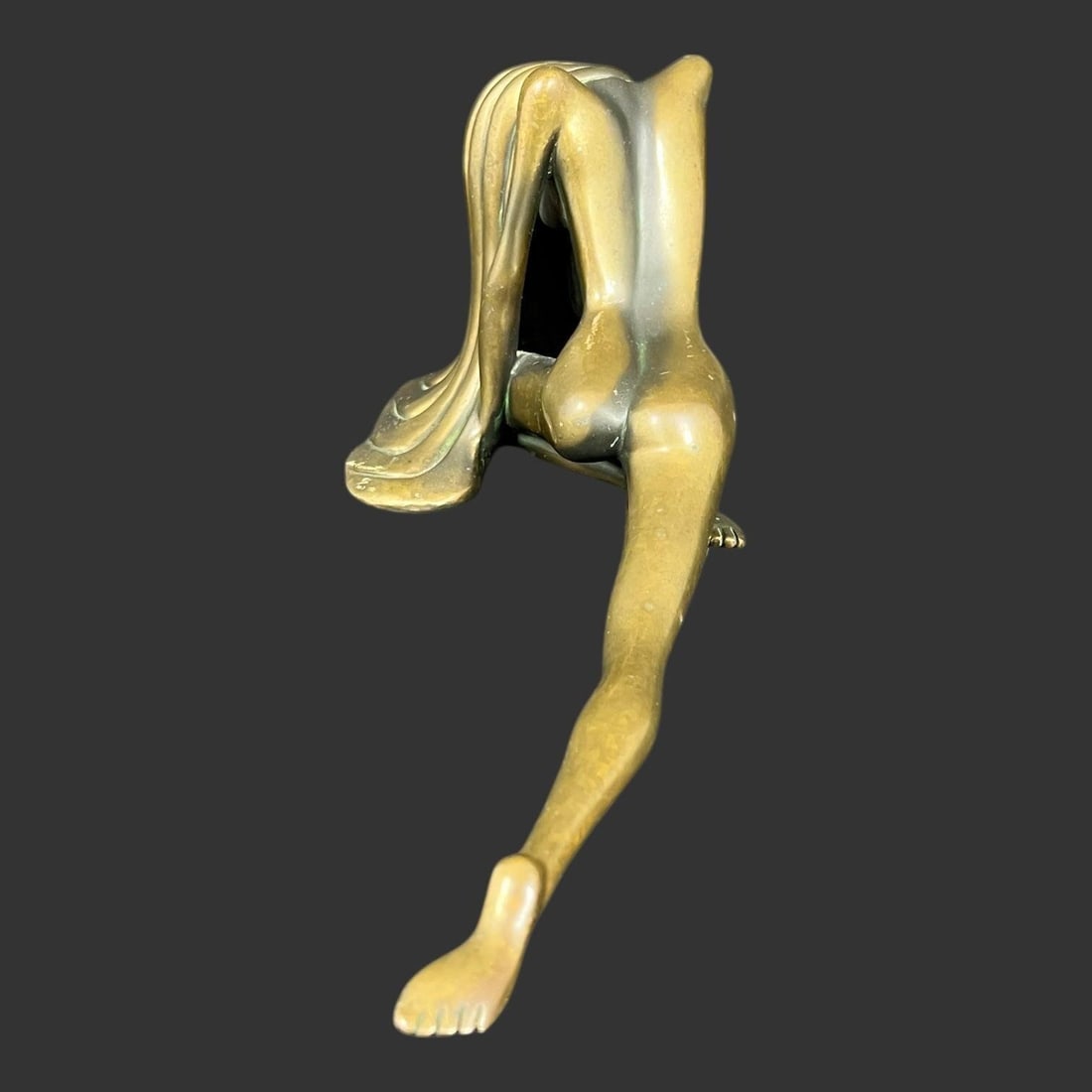 Tom & Bob Bennett Female Figural Bronze Figurine (1 of 7)