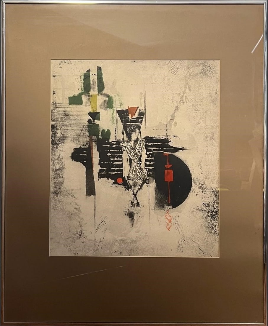 Johnny Friedlaender (German/French) Abstract Print (1 of 6)