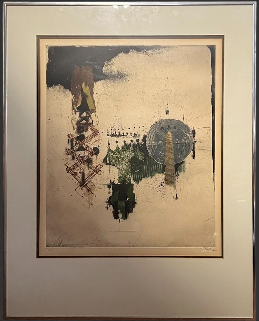 Johnny Friedlaender (German/French) Abstract Print (1 of 7)