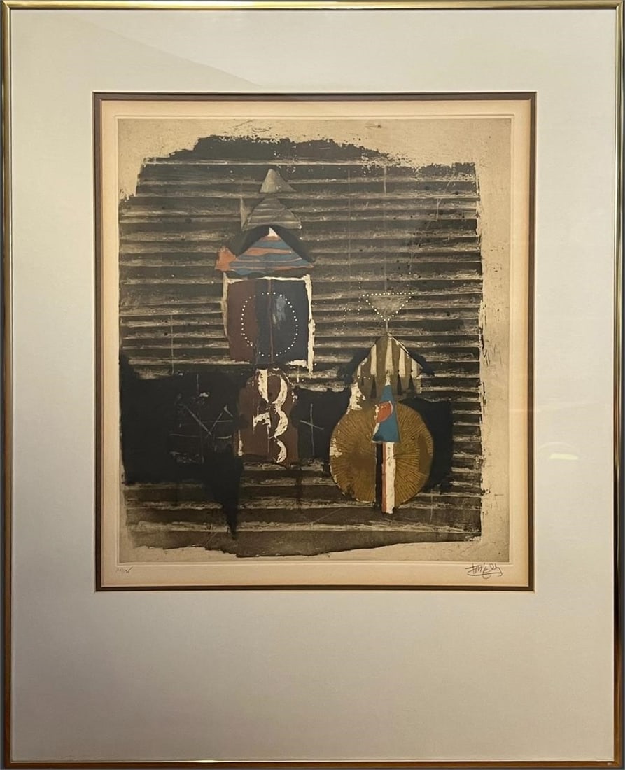 Johnny Friedlaender (German/French) Abstract Print (1 of 7)