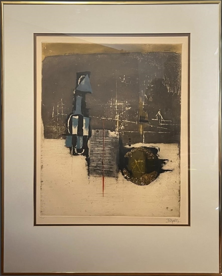 Johnny Friedlaender (German/French) Abstract Print (1 of 7)