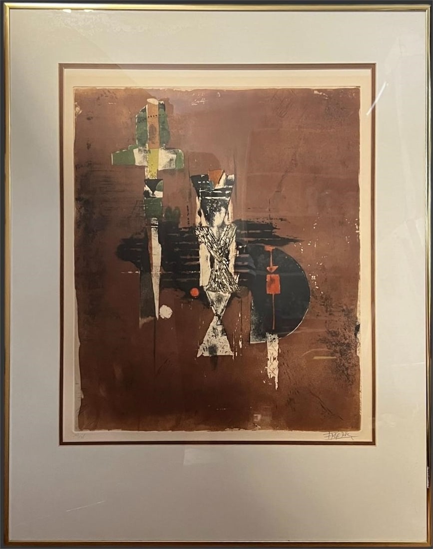Johnny Friedlaender (German/French) Abstract Print (1 of 6)