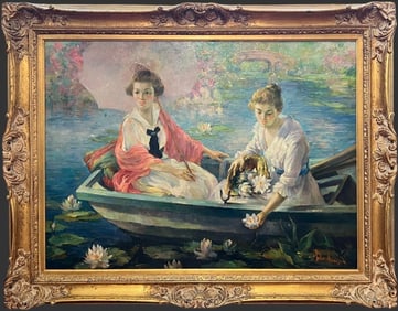 Roy Allison (20th C.) Oil Painting