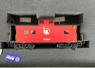 Overland Models, Inc. CNJ Steel Caboose Train